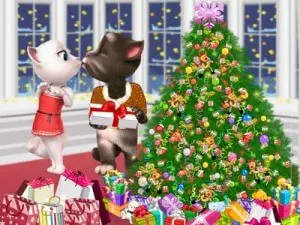 Игра Энджи Зимняя Модная Елка! | Angie Winter Fashion Tree!