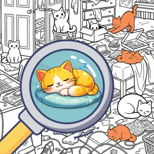 Игра Найди Котенка: Найди Кошку