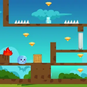 Игра Огонь и Вода Приключение 3