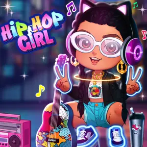 Игра Стильная Девушка в Стиле Хип-Хоп