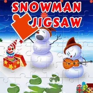 Игра Снеговик 2020 Пазл