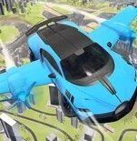 Игра Настоящий Спортивный Летающий Автомобиль 3Д