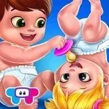 Игра День Заботы О Младенцах-Близнецах