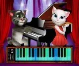 Игра Говорящий Том: Пианино