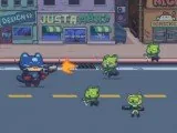 Игра Кошачий Стрелок Против Зомби