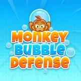 Игра Обезьянья Защита Пузырями