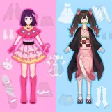 Игра Аниме Кукла: DIY Косплей Девушка