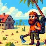 Игра Остров Выживания 2Д
