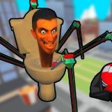 Игра Автомобили Против Туалета Скибиди