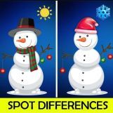 Игра Различия Рождественских Пятен
