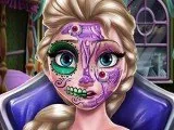 Игра Макияж Эльзы На Хэллоуин
