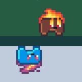 Игра Огонь и Лед на 2 Игрока