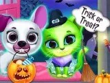 Игра Страшный Макияж В Салоне Для Домашних Животных На Хэллоуин