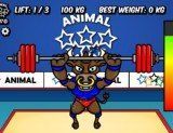 Игра Олимпиада животных: тяжелая атлетика | Animal Olympics - Weight Lifting