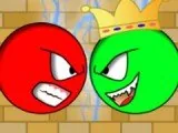 Игра Красный Шарик Против Зеленого Короля