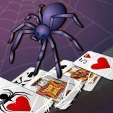 Игра Солитер Паук 4 Масти