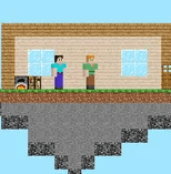 Игра Стив и Алекс: Майнкрафт на 2 Игрока