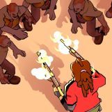 Игра Выживший в Толпе