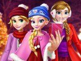 Игра Рождественские Селфи Принцессы | Princess Christmas Selfie