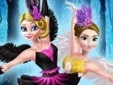 Игра Элли И Энни Черный Лебедь И Белый Лебедь