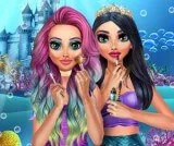 Игра Салон Макияжа Русалки | Mermaids Mekeup Salon
