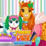 Игра Смешные Стрижки Для Домашних Животных