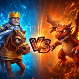 Игра Слияние: Драконы Против Рыцарей