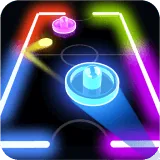 Игра Светящийся хоккей | Glow Hockey