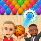 Игра Бабблшутер X Баскетбол 3D