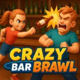 Игра Сумасшедшая Драка в Баре