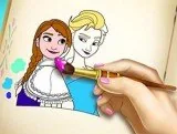 Игра Раскраска Ледяное Королевство | Ice Kingdom Coloring Book