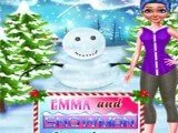 Игра Эмма И Снеговик Рождество