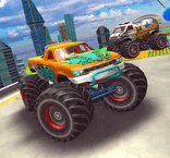 Игра Невероятная Гонка на Грузовиках Монстрах 2021
