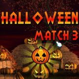 Игра Хэллоуин: Веселые Три в Ряд
