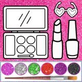 Игра Блеск Красоты: Раскраски и Рисования