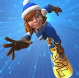 Игра Девочка На Сноуборде