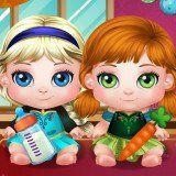 Игра Baby Frozen Веселый День