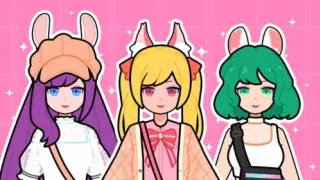 Игра Дневник Бумажных Кукол: Куклы Чиби