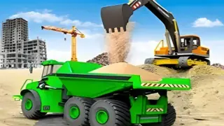 Игра Стройка: Водитель Городского Грузовика 3Д