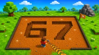 Игра Обби Диг Брейнротс