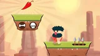 Игра Приключение Пещерного Человечка