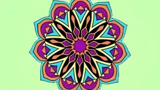 Мандала: Книжка Раскраска