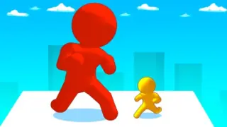 Игра Цветная Гонка Человечков 3D