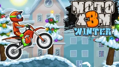 Игра Мото Экстрим 4: Зима | Moto X3M 4: Winter