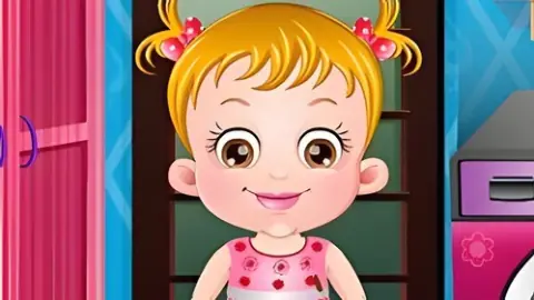Игра Малышка Хейзел: Время Стирки