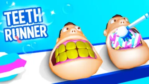 Игра Зубной Бег | Teeth Runner