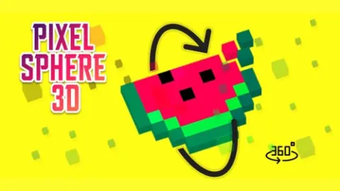 Игра Пиксельная Сфера 3D