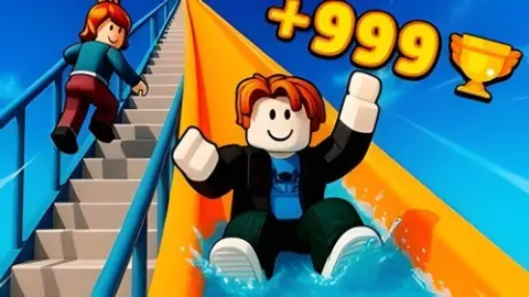 Игра Обби: Лазание и Скольжение