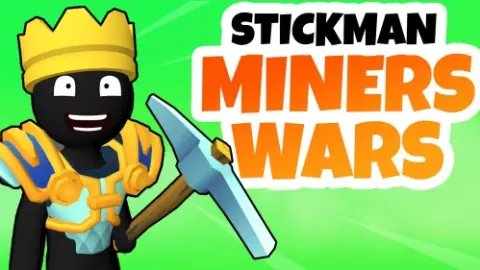 Игра Стикмен: Шахтерские Войны