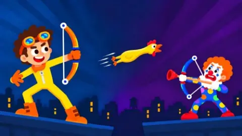 Игра Лучники: Случайный Выбор